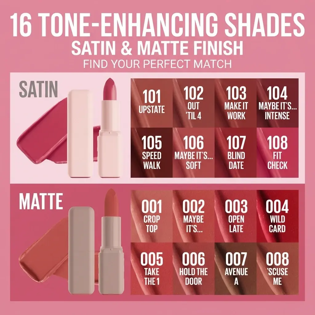 ODM Dual‑Finish Hyaluronic Acid Nourishing Lipstick OEM Suppliers, Supplier