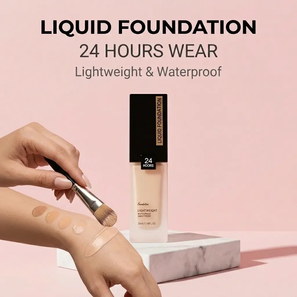 ODM Full Coverage Foundation with 5 Natural Extracts OEM Suppliers, Supplier