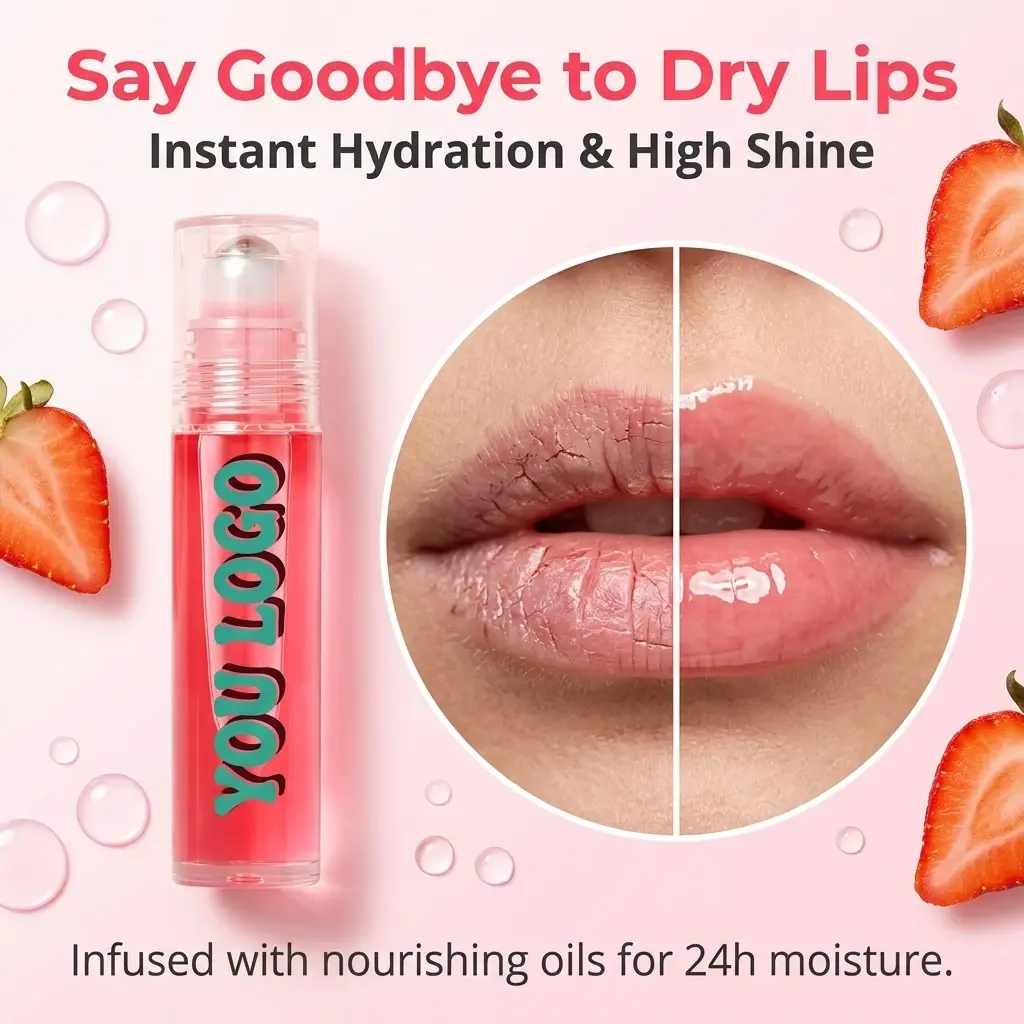 Custom Roll‑On Fruity Lip Oil OEM Suppliers, Factories