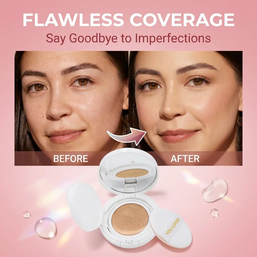 OEM Flawless Coverage Cushion Foundation OEM Manufacturers, Manufacturer