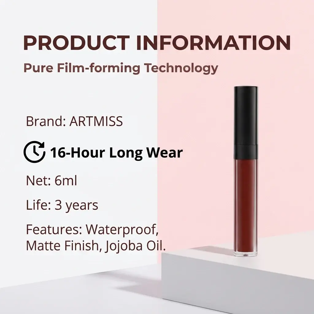 Custom Black‑Cap Matte Liquid Lipstick OEM Suppliers, Factories