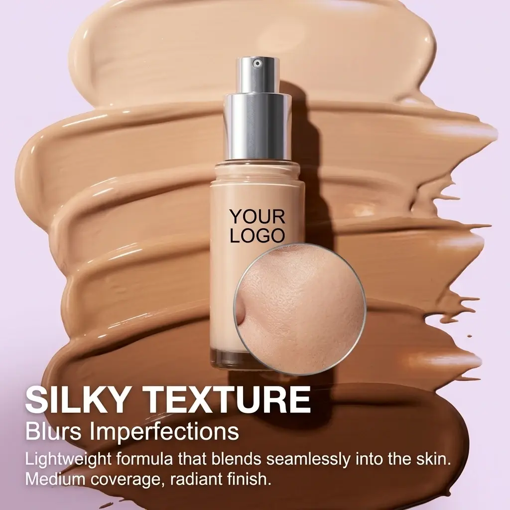 ODM Hyaluronic Acid Hydrating Foundation OEM Factory, Factories