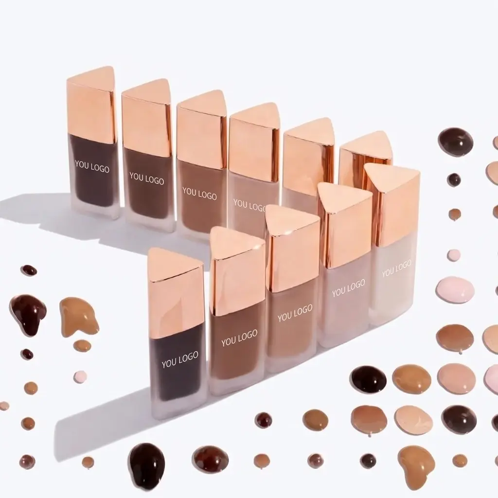 Custom Multi Shade Full Coverage Foundation OEM Supplier, Manufacturer