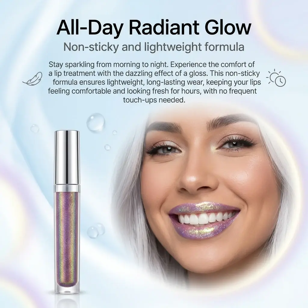 OEM Vegan Mermaid Lip Gloss OEM Factory, Factories