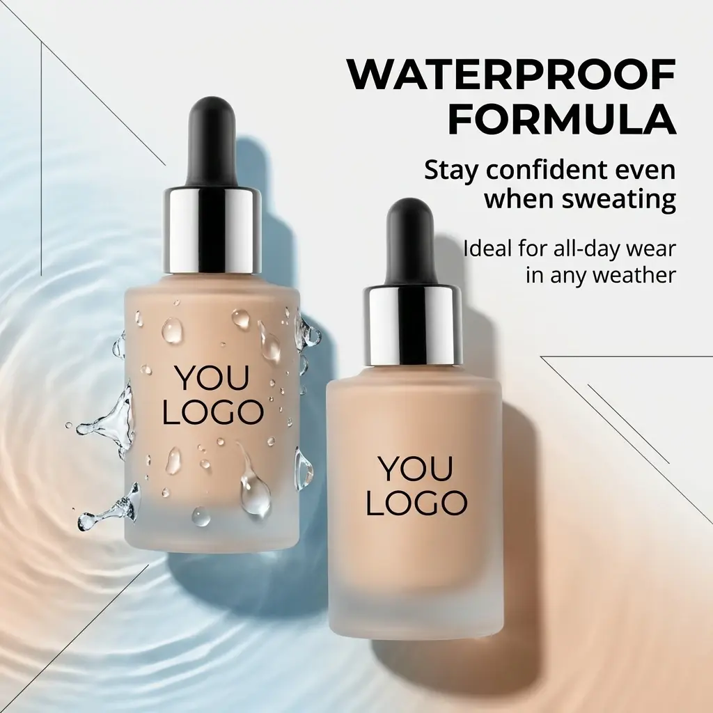 OEM Niacinamide Matte Finish Foundation OEM Supplier, Manufacturer