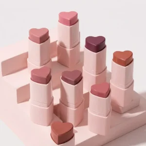 OEM Heart Shape Vegan Cream Blush Stick