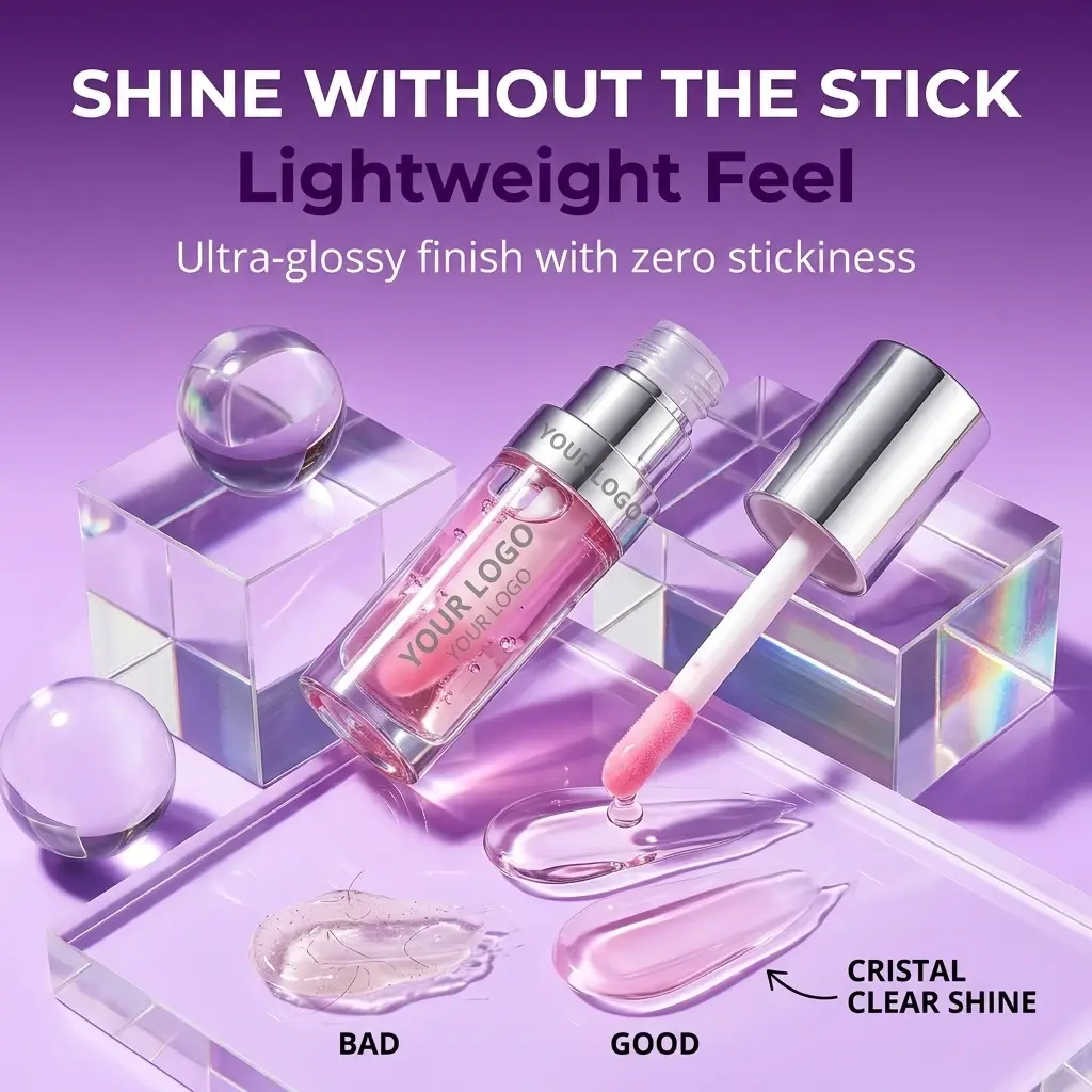 Custom Intense Hydration Lip Glow Oil OEM Supplier, Factories
