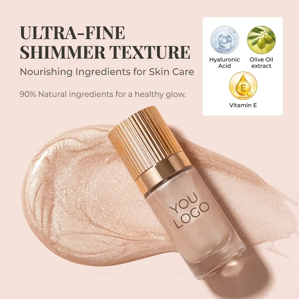 OEM Liquid Highlighter Body Shimmer OEM Manufacturer, Factories