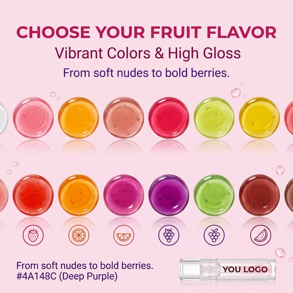 Fruit Extracts and Deep Nourishment - Hydrated, Plump Lips with Long-Lasting Wear