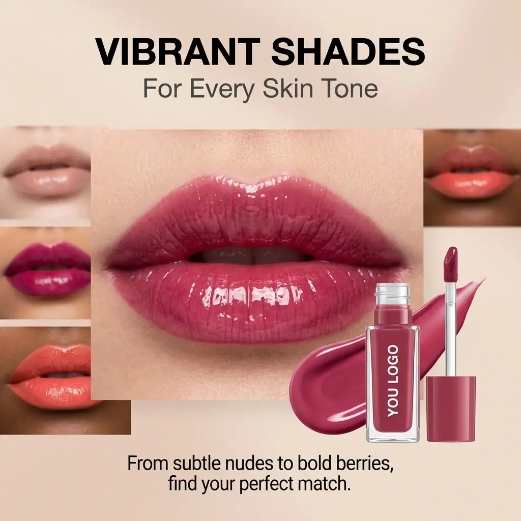 ODM Crystal Hydrating Lip Gloss OEM Suppliers, Manufacturer