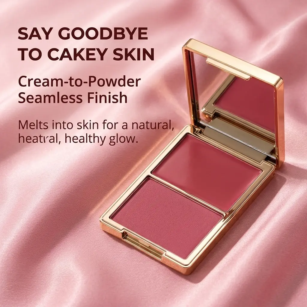 ODM 12 Color Cream Blush Palette OEM Factory, Manufacturers