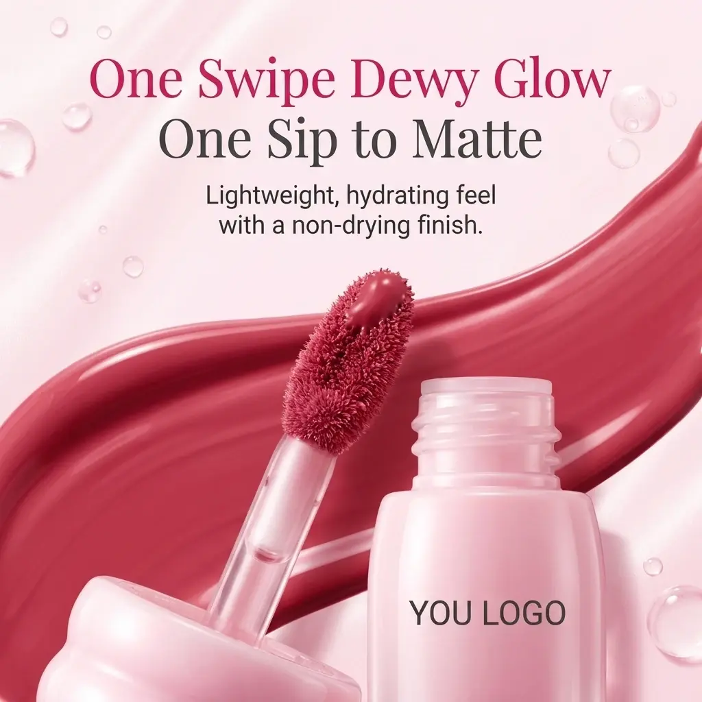 Custom Stay Lip Tint Glossy to Matte OEM Supplier, Manufacturers