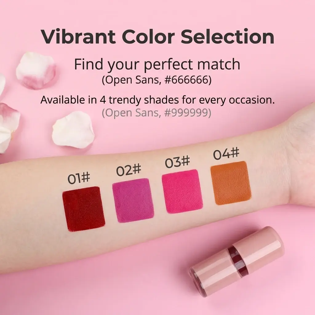 Custom Luxury Long Lasting Lip Tint OEM Manufacturers, Factories