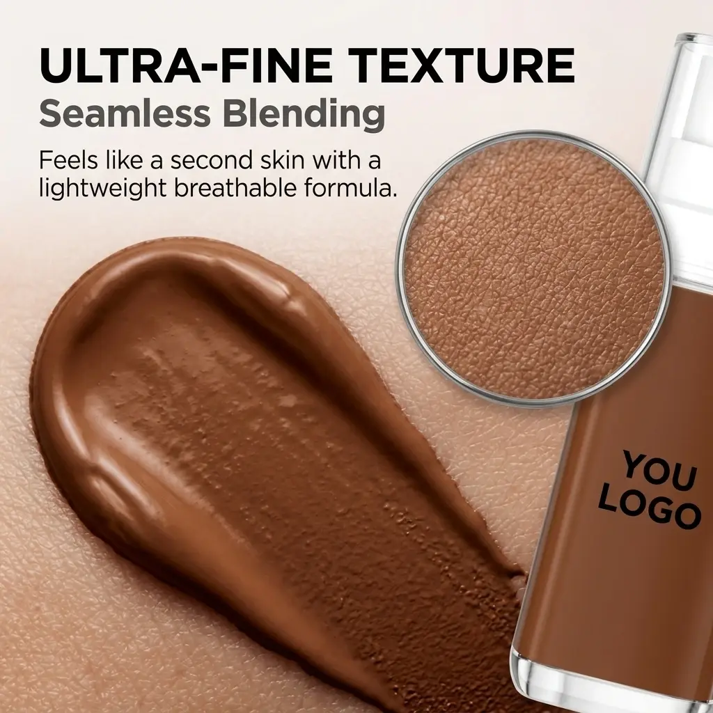 OEM Matte Waterproof Full Coverage Foundation OEM Factory, Manufacturers