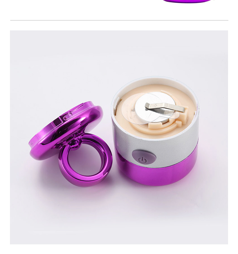 Cheapest Handheld 3D Mini Vibration Powder Puff Lady Cosmetic Facial Massager