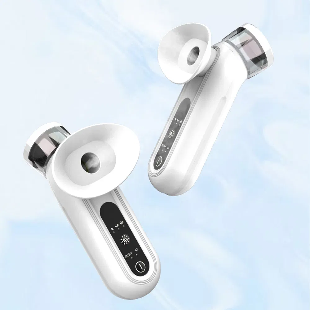 Cool Heat Compress Eye Skin Care Moistening Beauty Device Hot Portable Rechargeable Facial Nano Mist Sprayer