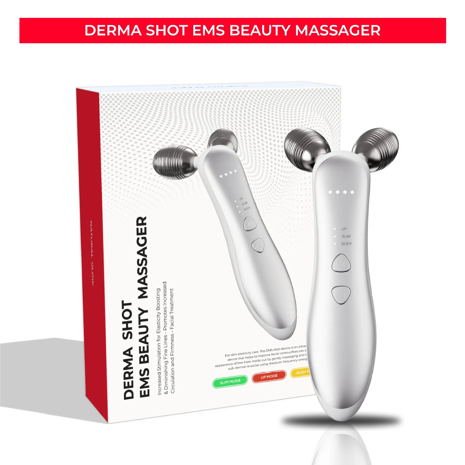 EMS Facial Massager Vibration Facial Massager Portable Beauty Device
