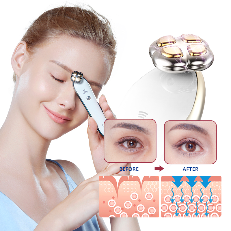 OEM ODM Factory Portable Skin Massager to Boost Skincare Absorption Home Use Facial Eye Massage Beauty Device