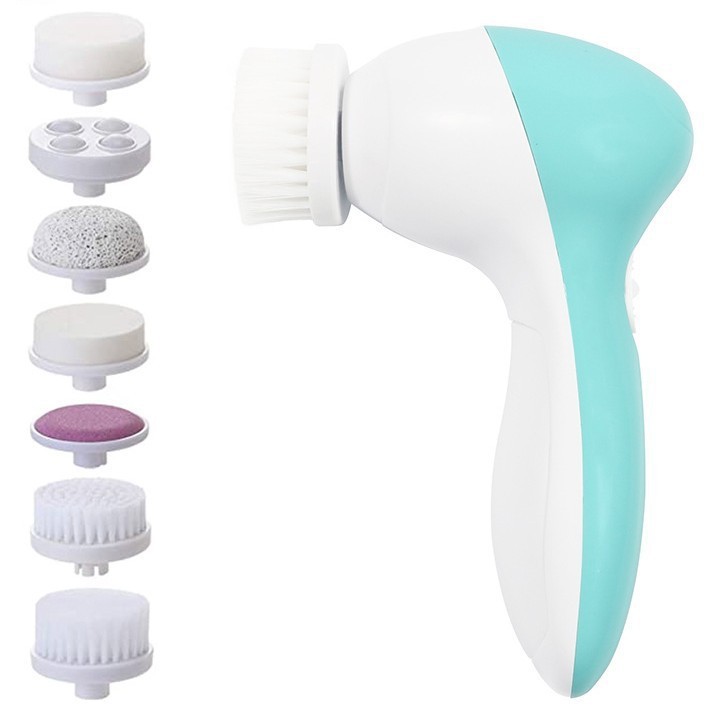 Hot Sale Portable Handheld Electric Exfoliating Rotating Massage Device Face Scrubber Facial Cleansing Brush Skin Rejuvenation