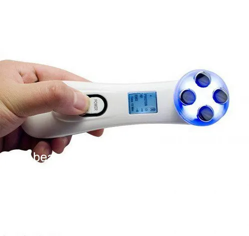 4 Light LED & EMS Facial Lift Skin Rejuvenation Electric EMS Facial Massager