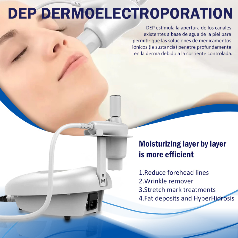 DEP Skin Hydration Machine Non-Invasive Personal Care Health Medical Handheld Face Massager Dep Facial Tighten Home Use Device