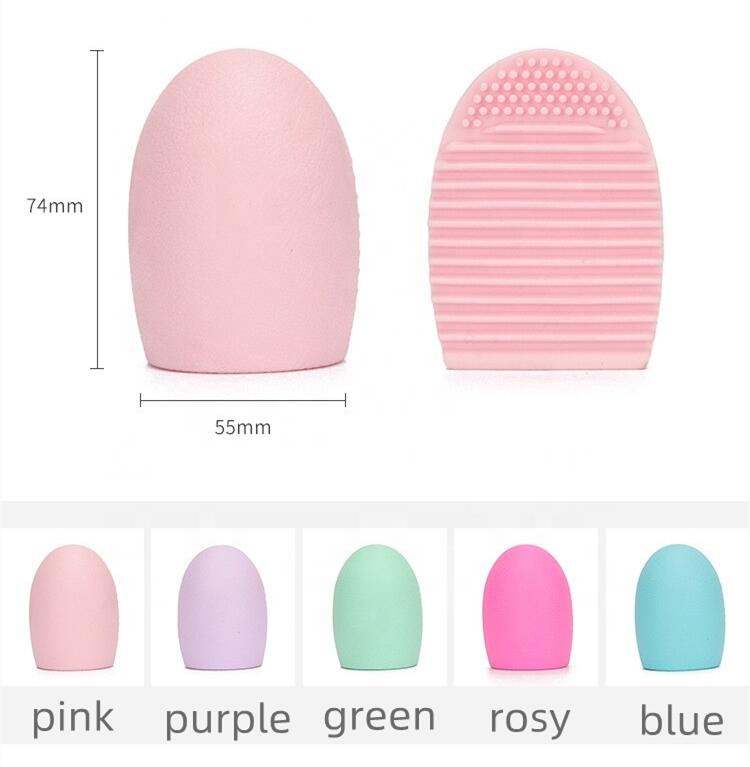 Super Soft Silicone Face Cleanser And Massager Brush Manual Facial Cleansing Brush Handheld Mat Scrubber For Sensitive