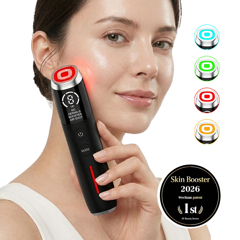Anti Age Wrinkle Remover Electric Face Lifting Massager Korean Glass Skin Care Booster Facial Kit Face Massage Beauty Device