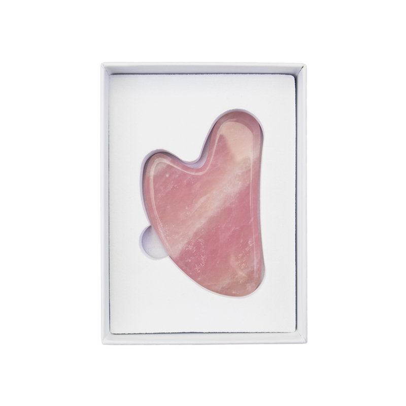 Wholesale Scrapping Face Jade Massager Facial Tool Rose Quartz Gua Sha Stone Anti-aging Face Lift Skin Tightening for