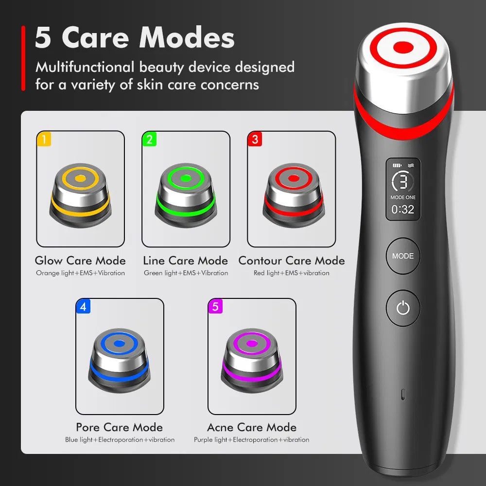 EMS Microcurrent Facial Massager Product Photo