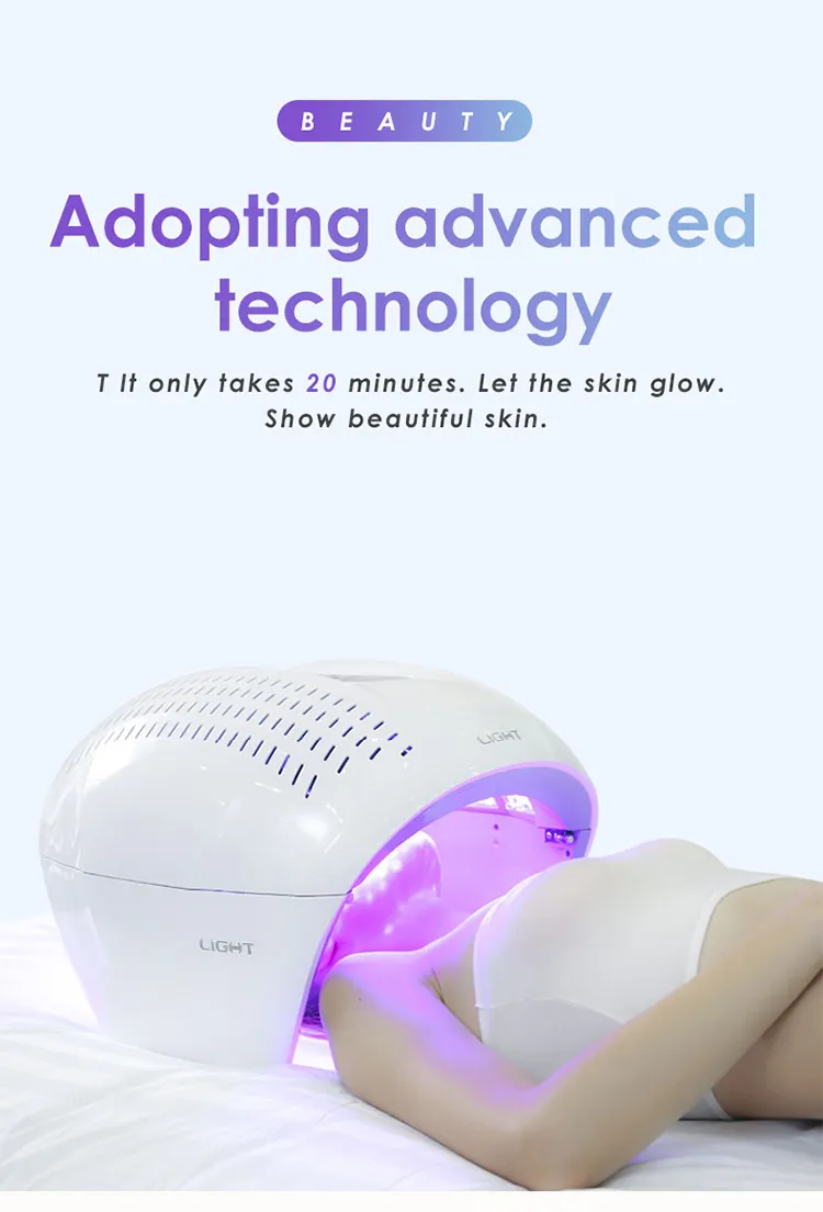 7 Colors PDT LED Red Light Therapy Photon Home Use Face Beauty SPA Red Light Therapy Bed LED Red Light Therapy Device