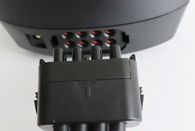 Quick connector to machine