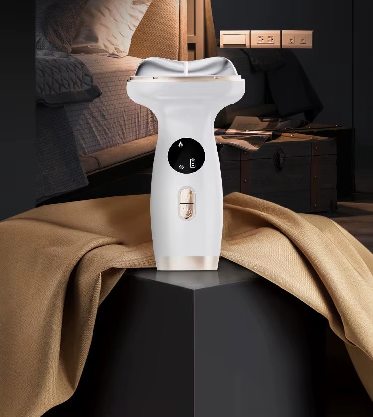 7-in-1 Facial &amp; Neck Massager for Home SPA &amp; Salon Use with Hot/Cold Compress and EMS Technology