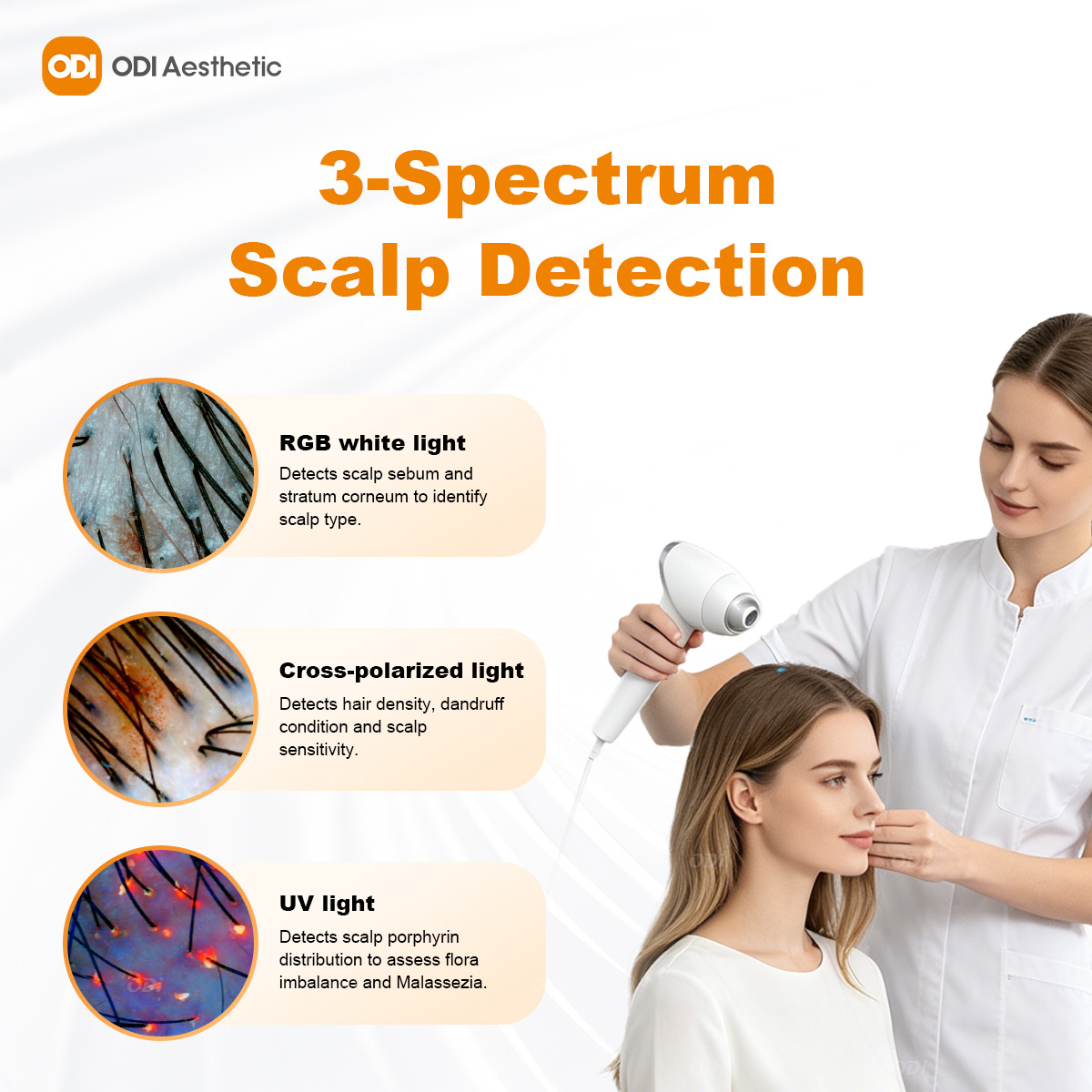 2026 Trend 2 in 1 Skin and Hair Analysis Health Management for Beauty Spa New Ai Skin Analysis Machine
