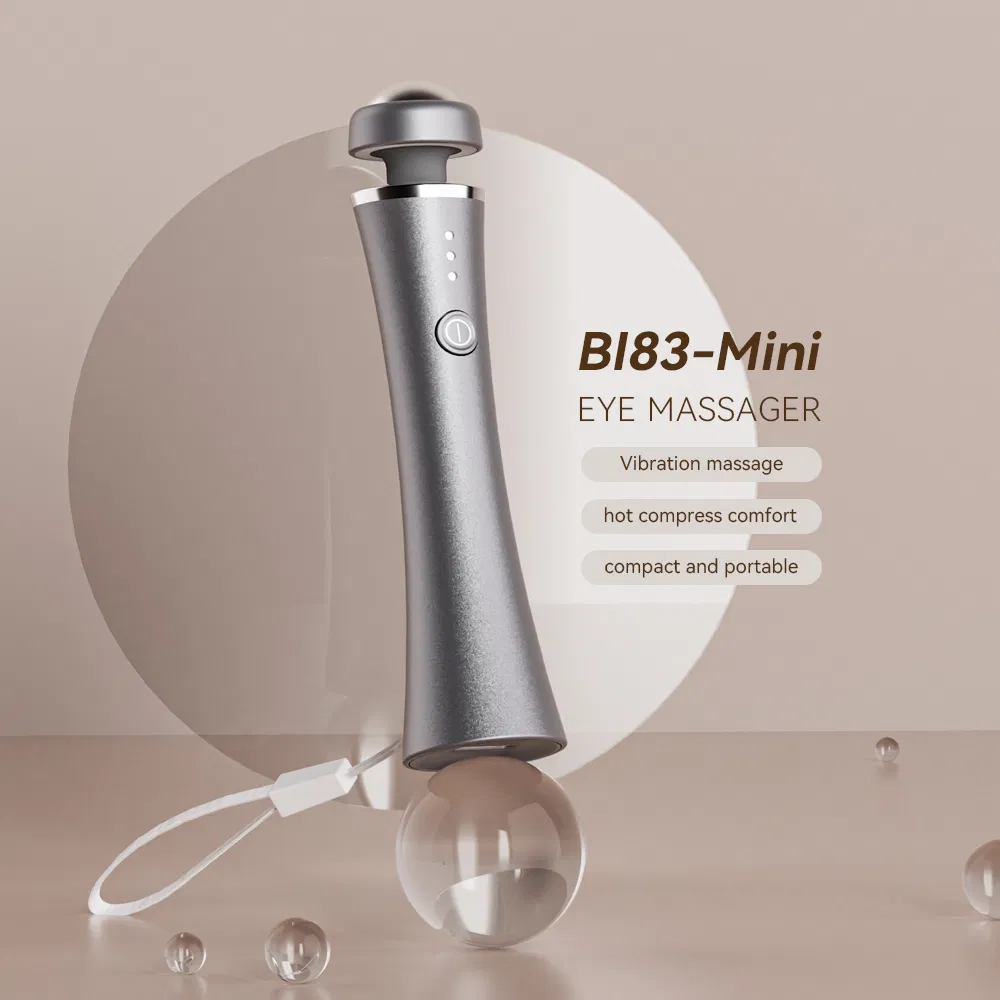 Portable Rechargeable Vibration Heat Mini Eye Massage Beauty Device