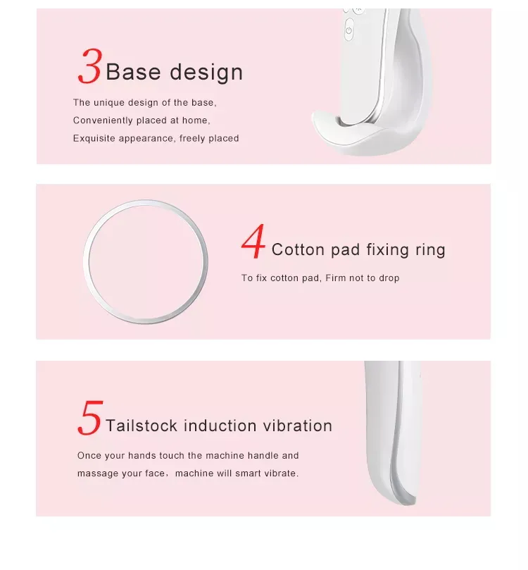 Rechargeable Hot and Cold Beauty Instrument Electric Cool Warm Massage Device