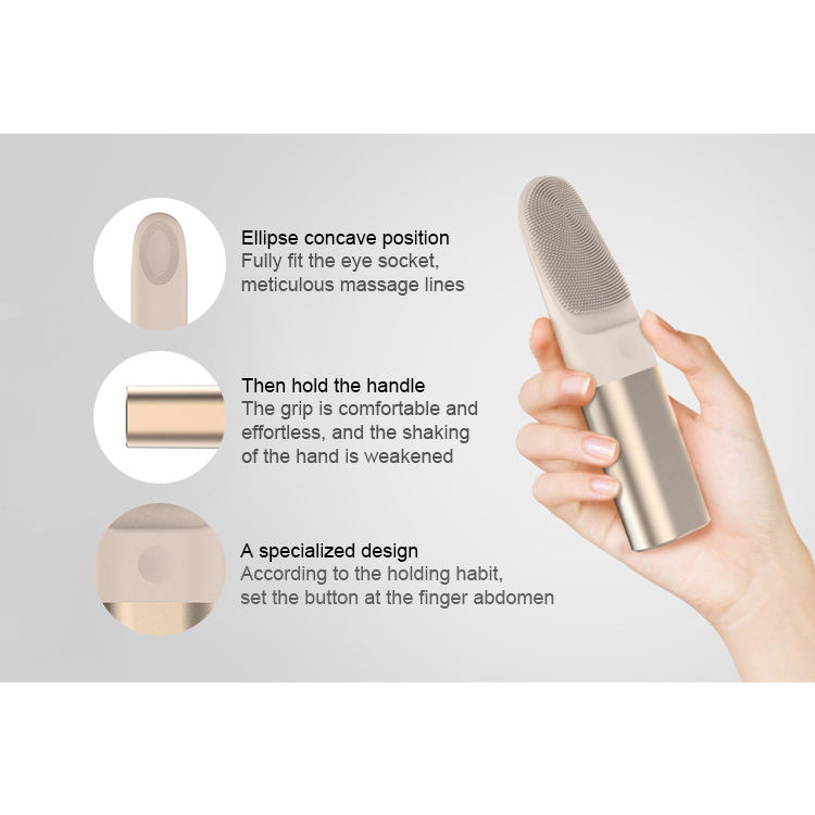 New Arrival Electric Facial Cleansing Brush Beauty Device Silicone Face Scrubber Cleanser Exfoliators Compatible