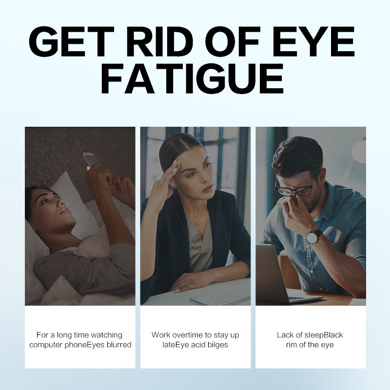 Wireless Soothing Heat Eye Massage Portable 4D Air Pressure Music Vibration 3 Modes Smart Eye Care Massage