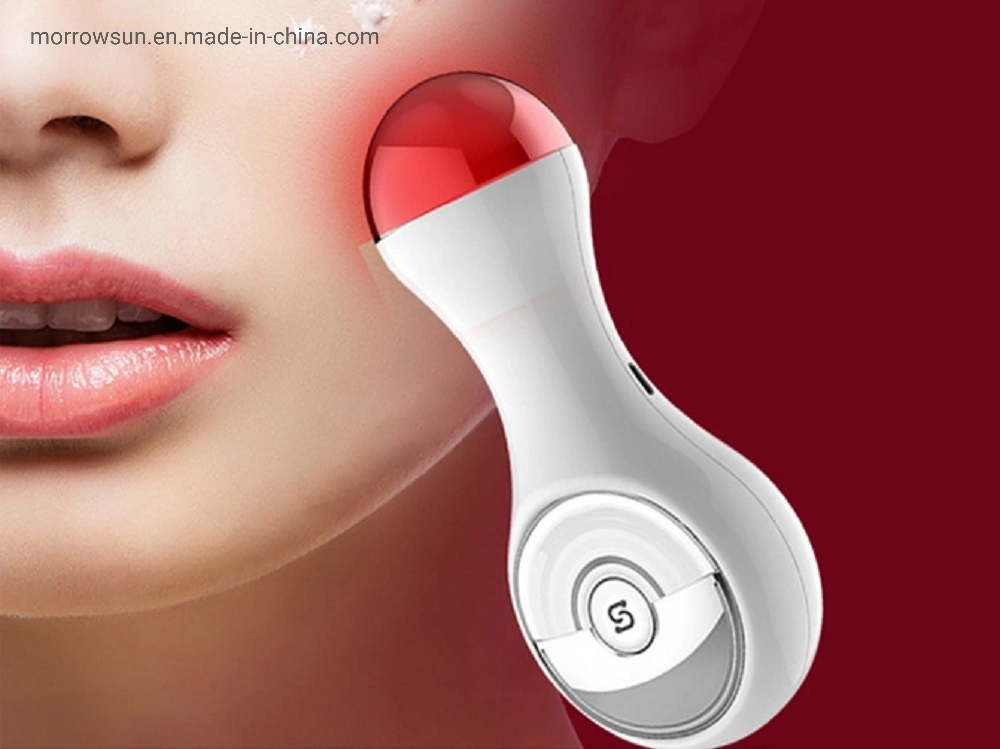 Cordless Sound Wave Vibration Anti Wrinkle Facial Humidifier with Heat Therapy Eye Massager Eye Beauty Massager