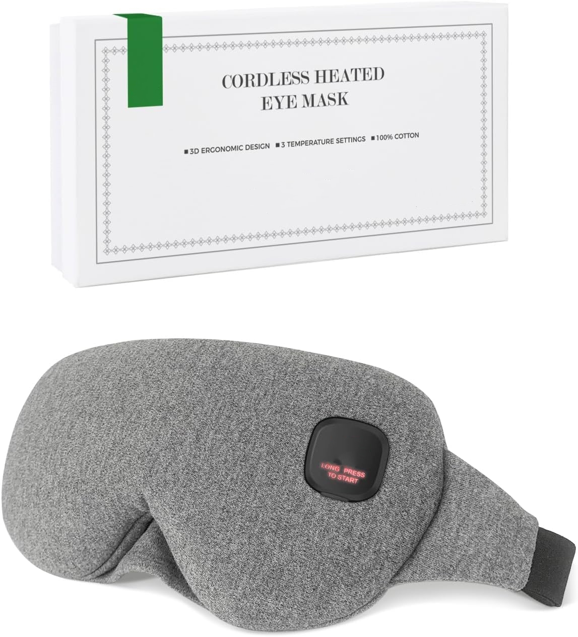 Cordless Heated Eye Mask Detail 1