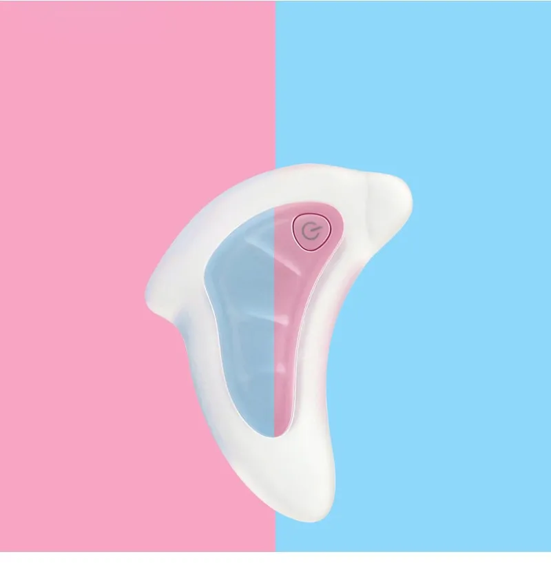 Wireless Dolphins Appearance LED Therapy Beauty Device Skin Lifting Berg Crystal Facial Massager