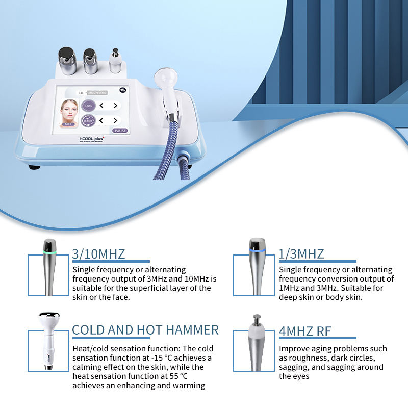 Facial Skin Rejuvenation Desktop Device-Anti-Aging Wrinkle Remover Pore Shrinking Massage SMAS for Face Hands &amp; Neck