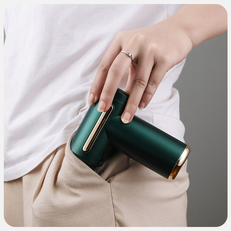 Handheld Hot &amp; Cold Massage Gun Mini Pocket Vibrators Deep Tissue for Body Waist Neck Facial Massager for Back Massage Hammer