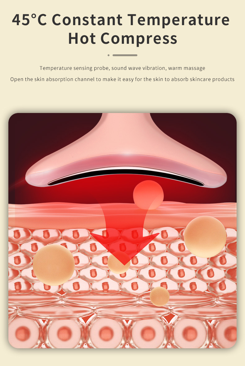 Facial lifting massage device details 9