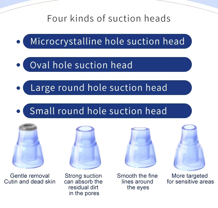 Home Use Beauty Rechargeable Vacuum Blackhead Remover Cleaning Device