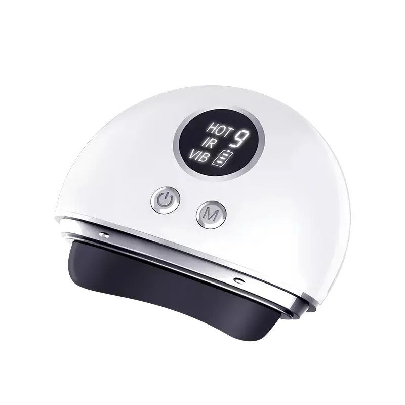 RF Heating Care LED Light Guashua Electric Facial Massager Multi Functional Microcurrent Face Device