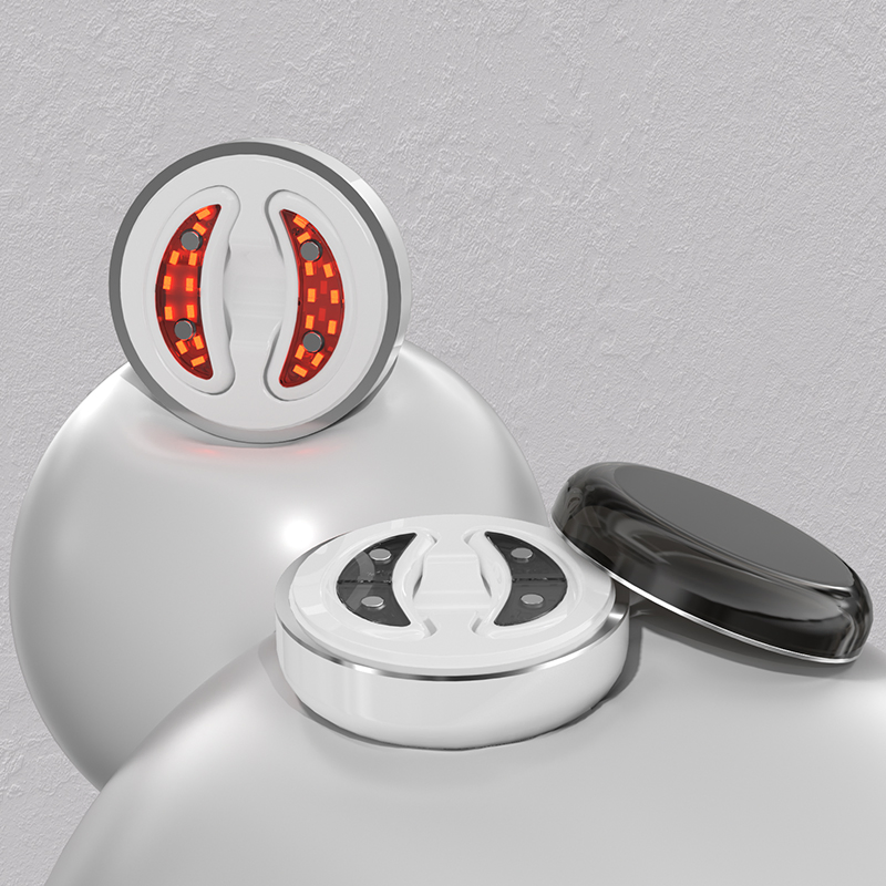 Portable Rechargeable Handheld EMS Red Light Eye Lifting Toning Massage Beauty Device