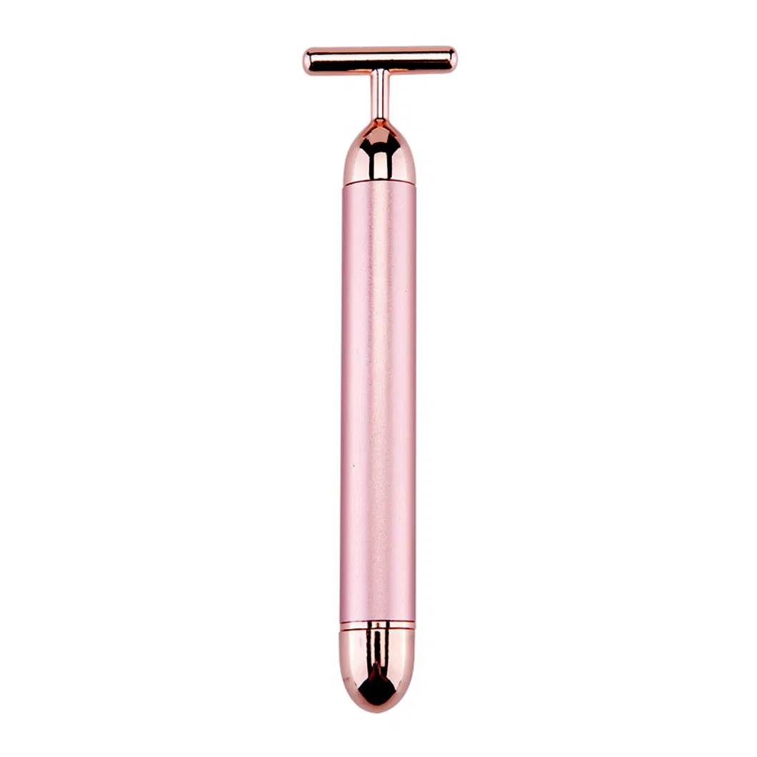 Gold Face Massager 24K Gold Beauty Bar Facial Vibration Massager