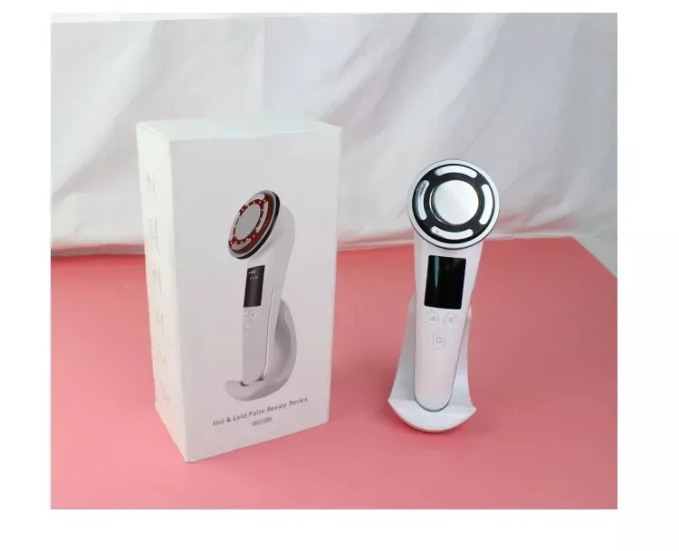 Rechargeable Hot and Cold Beauty Instrument Electric Cool Warm Massage Device