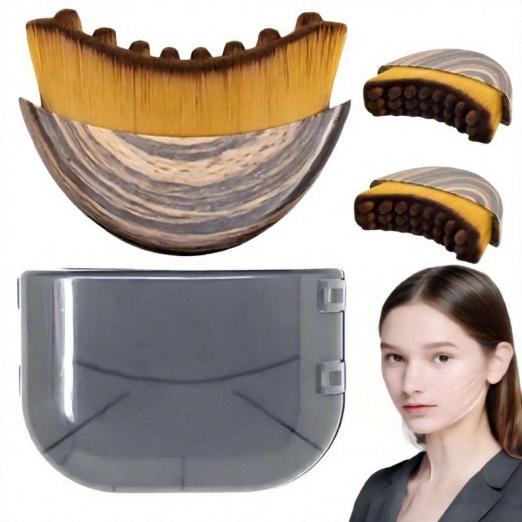 Custom Logo Contour Face Brush Lymphatic Drainage Massager Tool Dry Brushing Face Brush Chin Jawline Sculpting Fits Skin