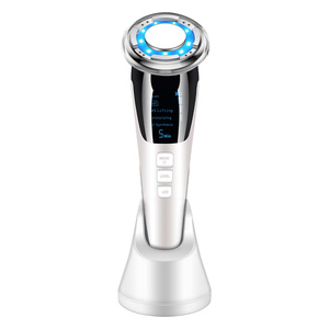 OEM ODM Hot Selling 5 in 1 Multifunction Facial Massager Hot Cool Skin Care Device Face Lifting Machine Face Skin Beauty Tool